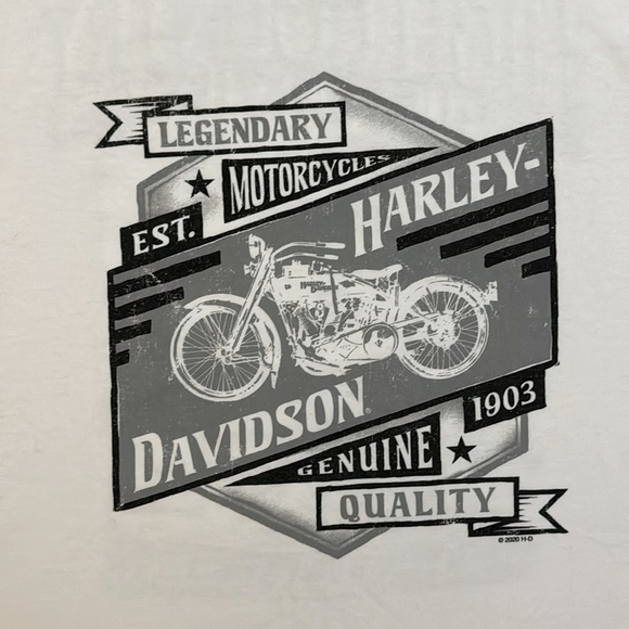 Harley Davidson High Country Cheyenne, Wyoming Tee - Picture 2 of 5